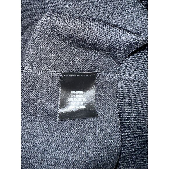 Worthington Women’s Elbow Sleeve V-Neck  Pull Over  Sweater  Size XL Black - Picture 5 of 7